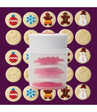 מעצב עוגיות עם חותמות חורף Chef'n + עכשיו במבצע 25% הנחה SALE