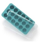 תבנית קרח עיגולים, גומי + מכסה פלסטיק שקוף Lekue מבית Brabantia + הנחה 10% לנרשמים לניוזלטר