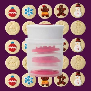 מעצב עוגיות עם חותמות חורף Chef'n + עכשיו במבצע 25% הנחה SALE